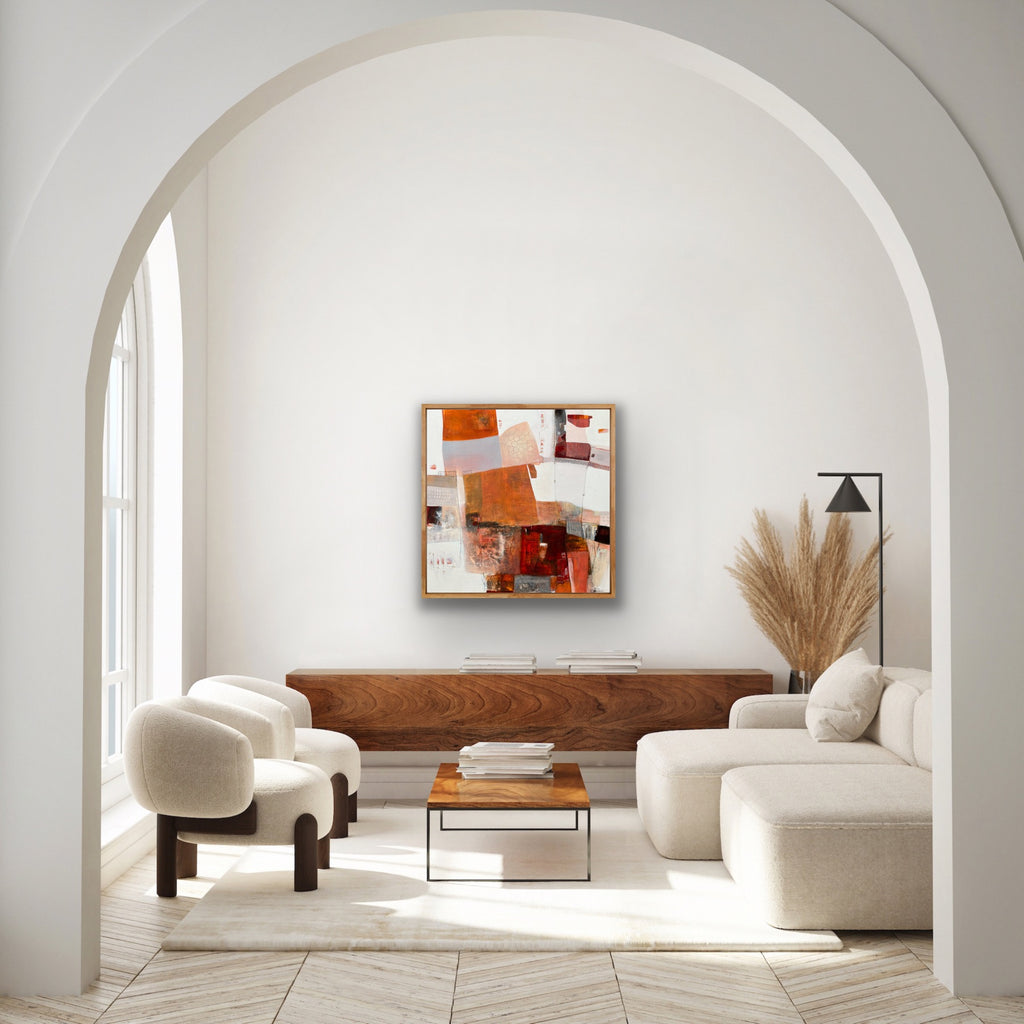 Building bridges - 30" x 30"