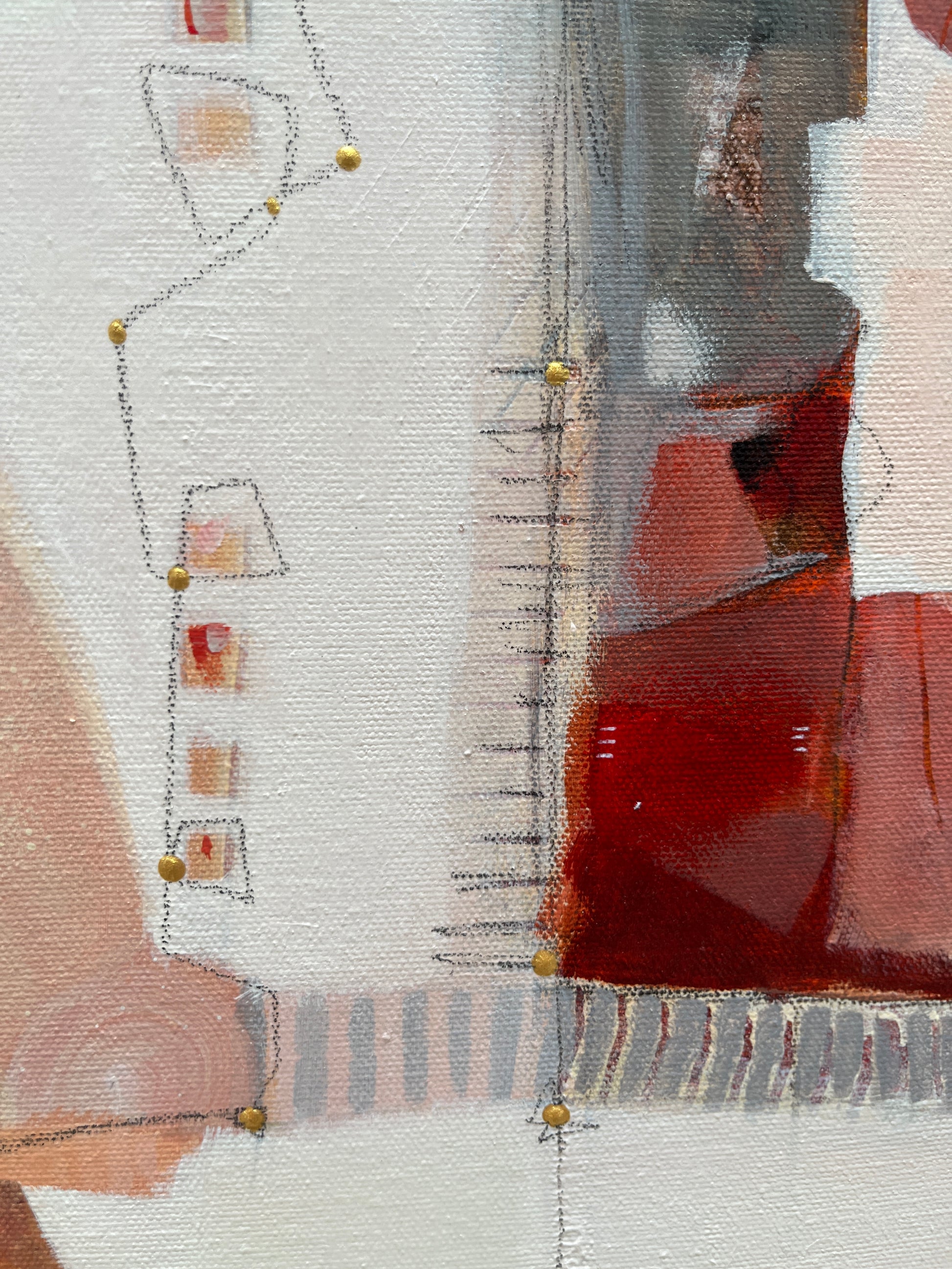 Building bridges - 30" x 30"