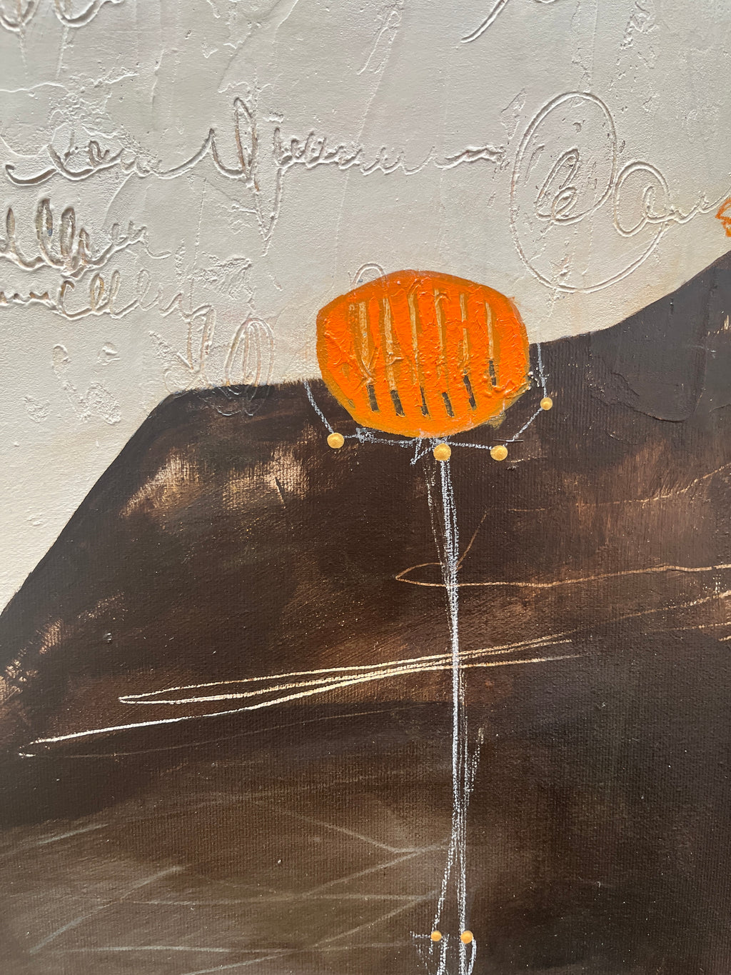 Jardin secret - 40" x 40 "