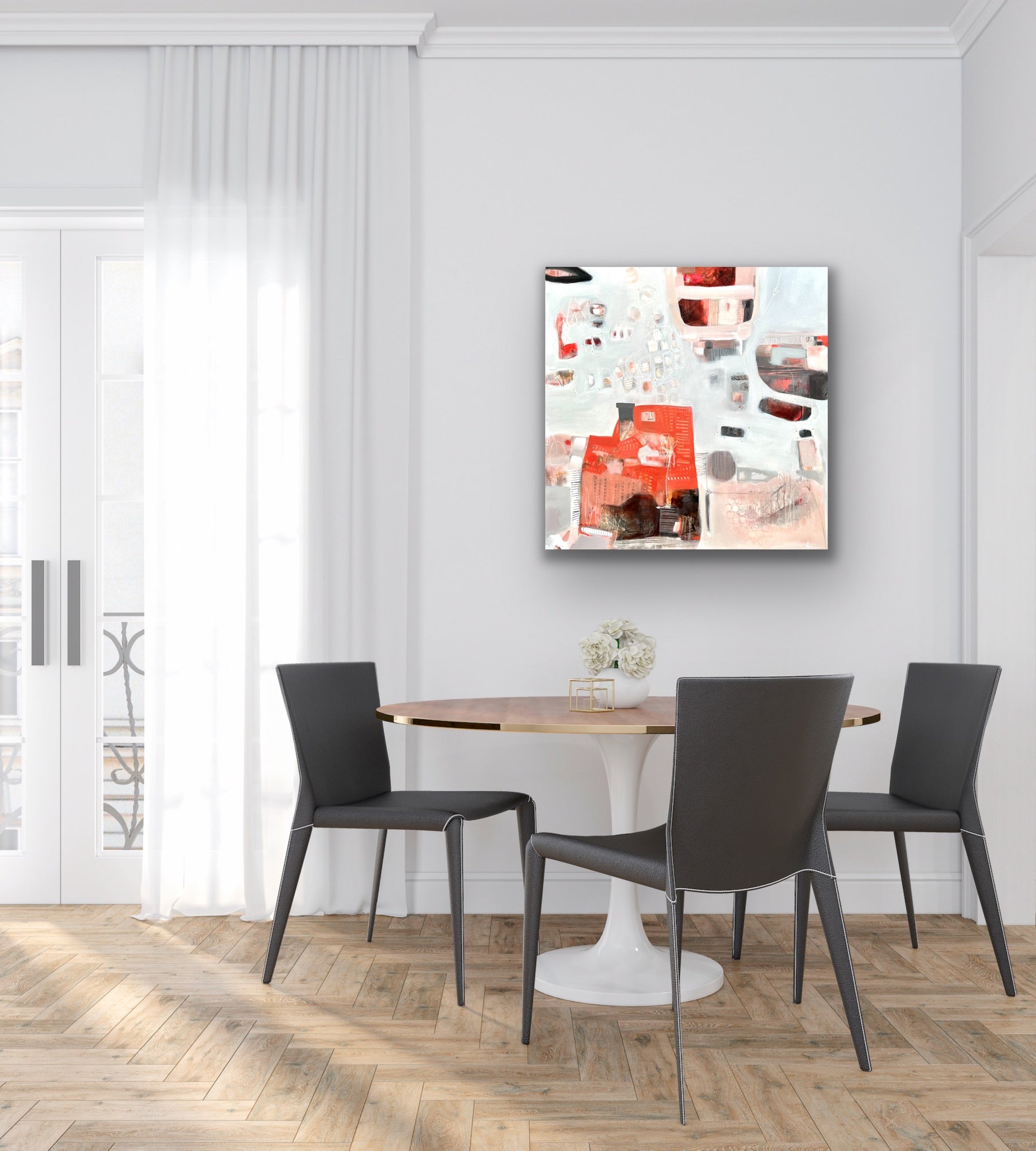 Un peu de douceur svp - 36" x 36"