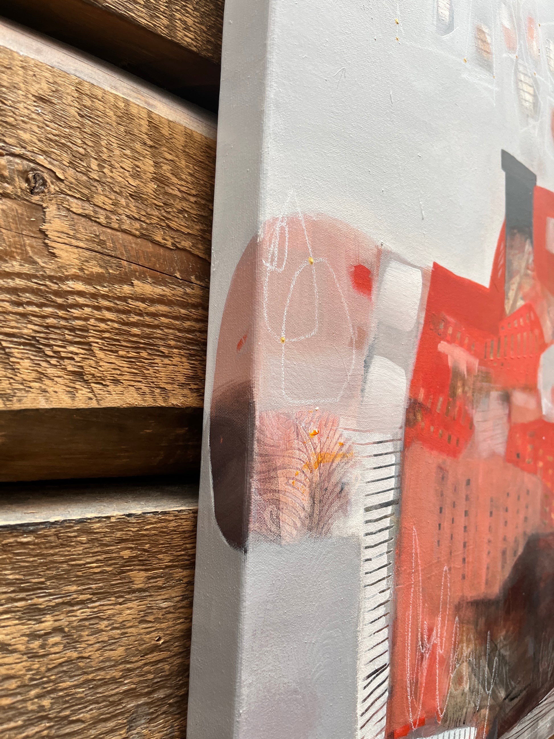 Un peu de douceur svp - 36" x 36"