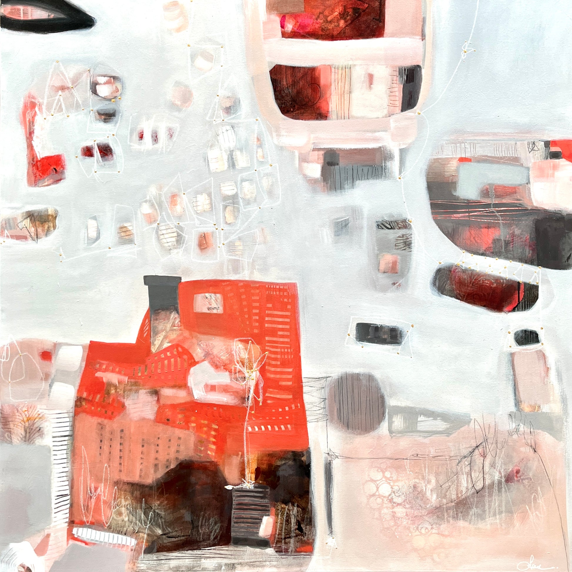 Un peu de douceur svp - 36" x 36"