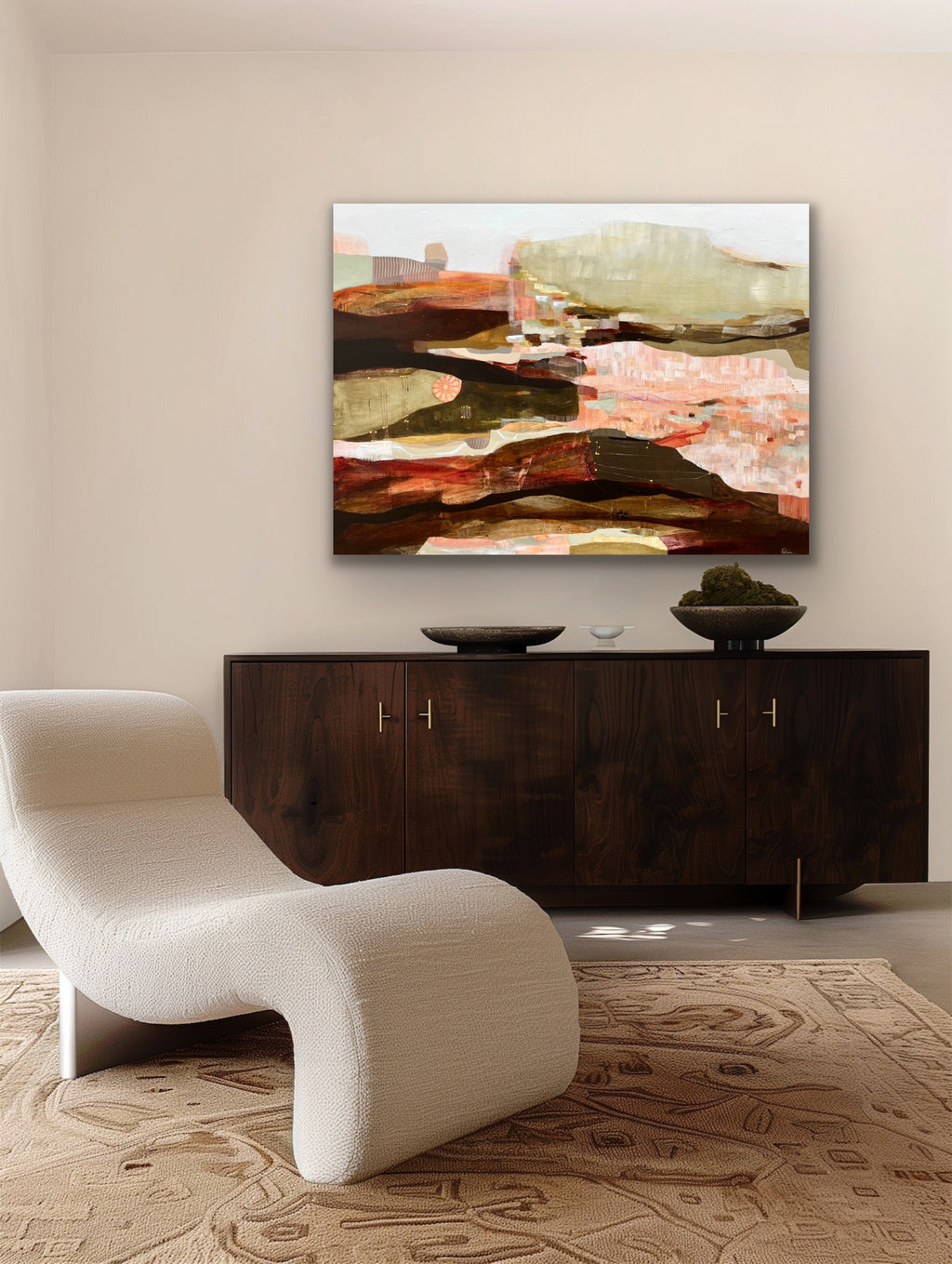 Playing outside - 36 x 48