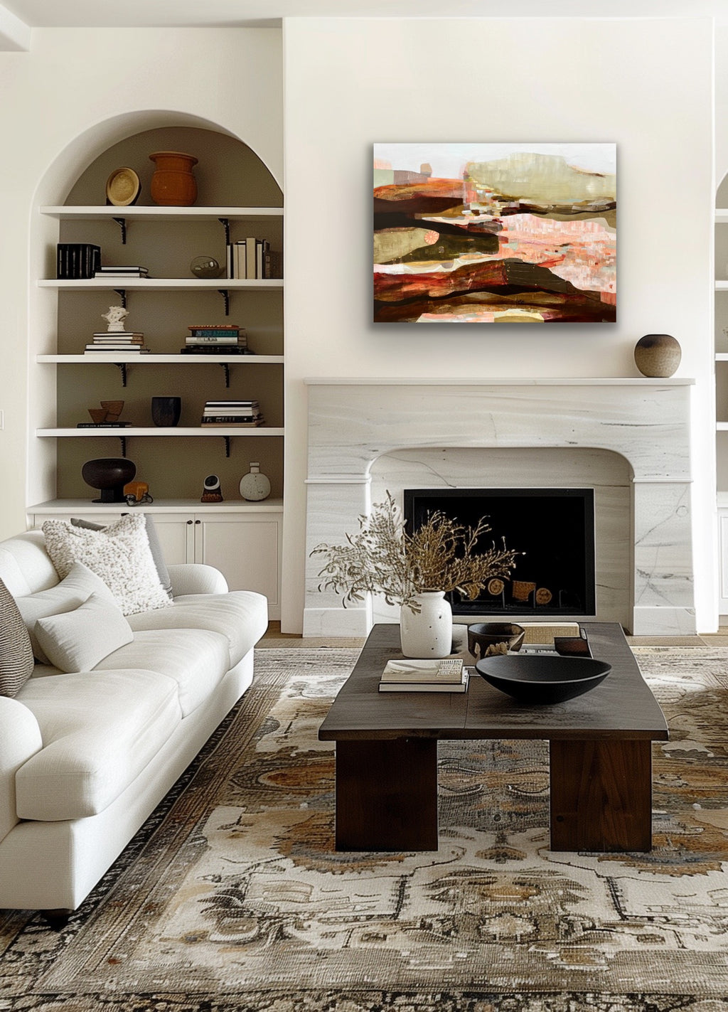 Playing outside - 36 x 48