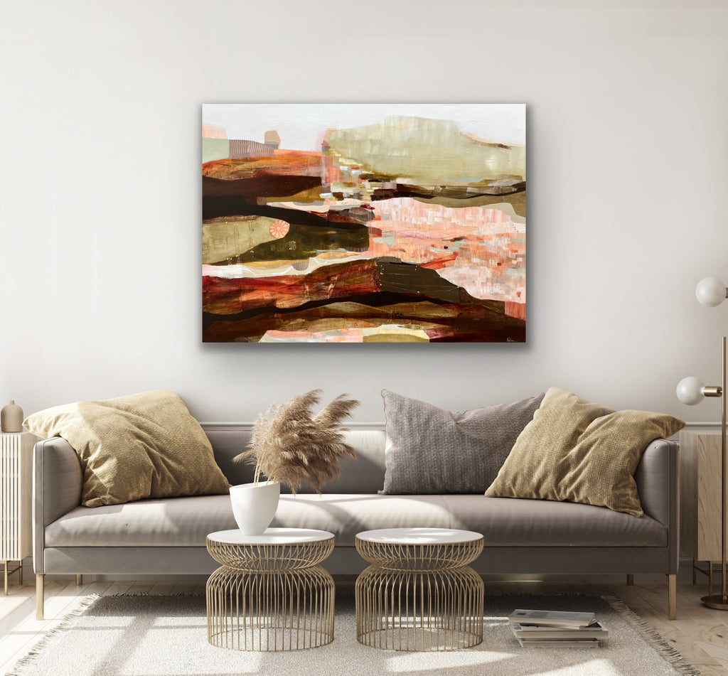 Playing outside - 36 x 48