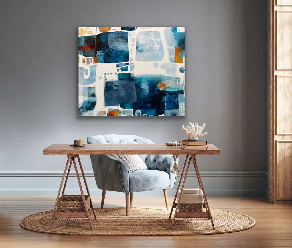 Trouver son chemin - 40" x 48"