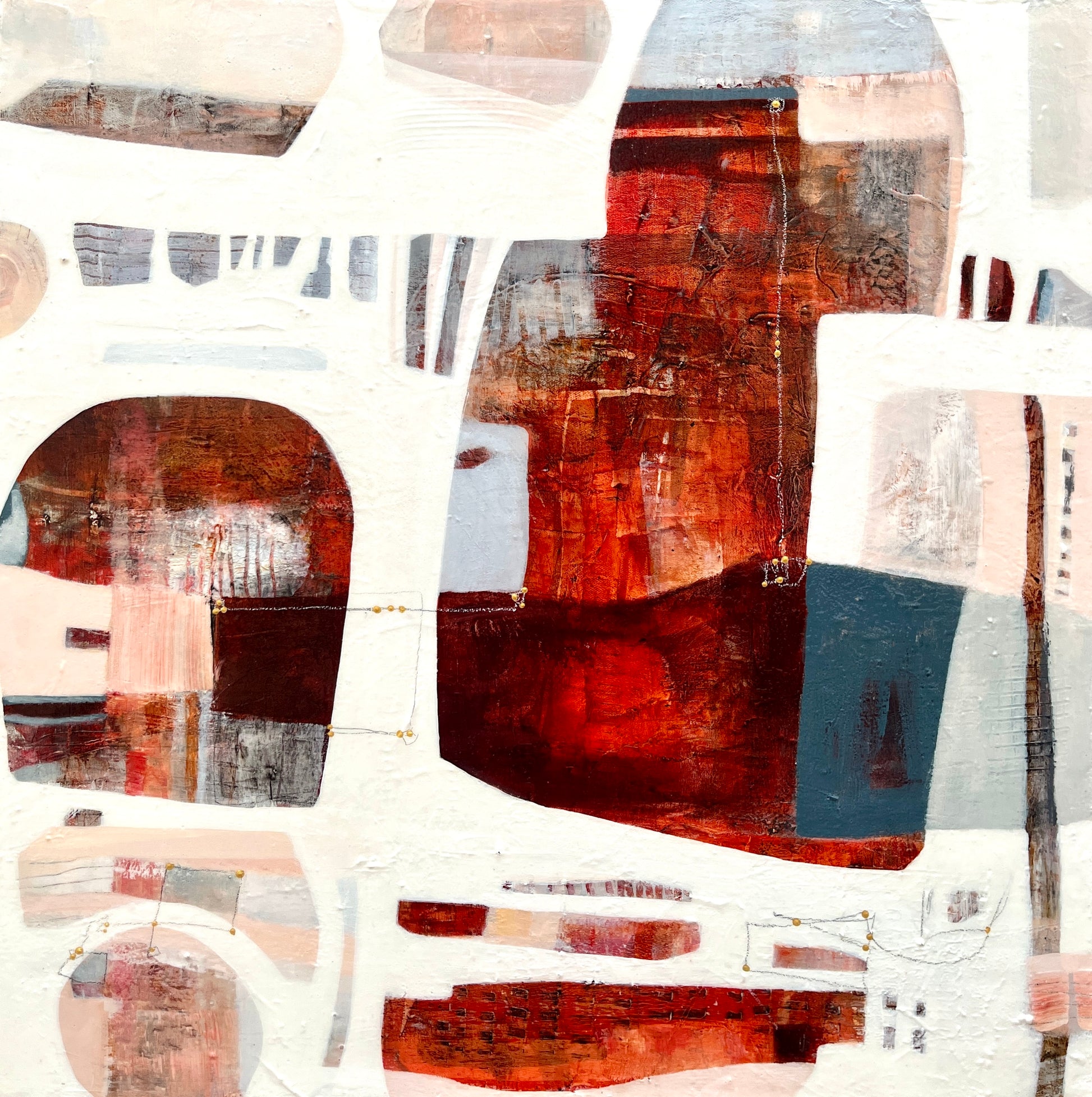 Joindre l'utile à l'agréable - 24" x 24"