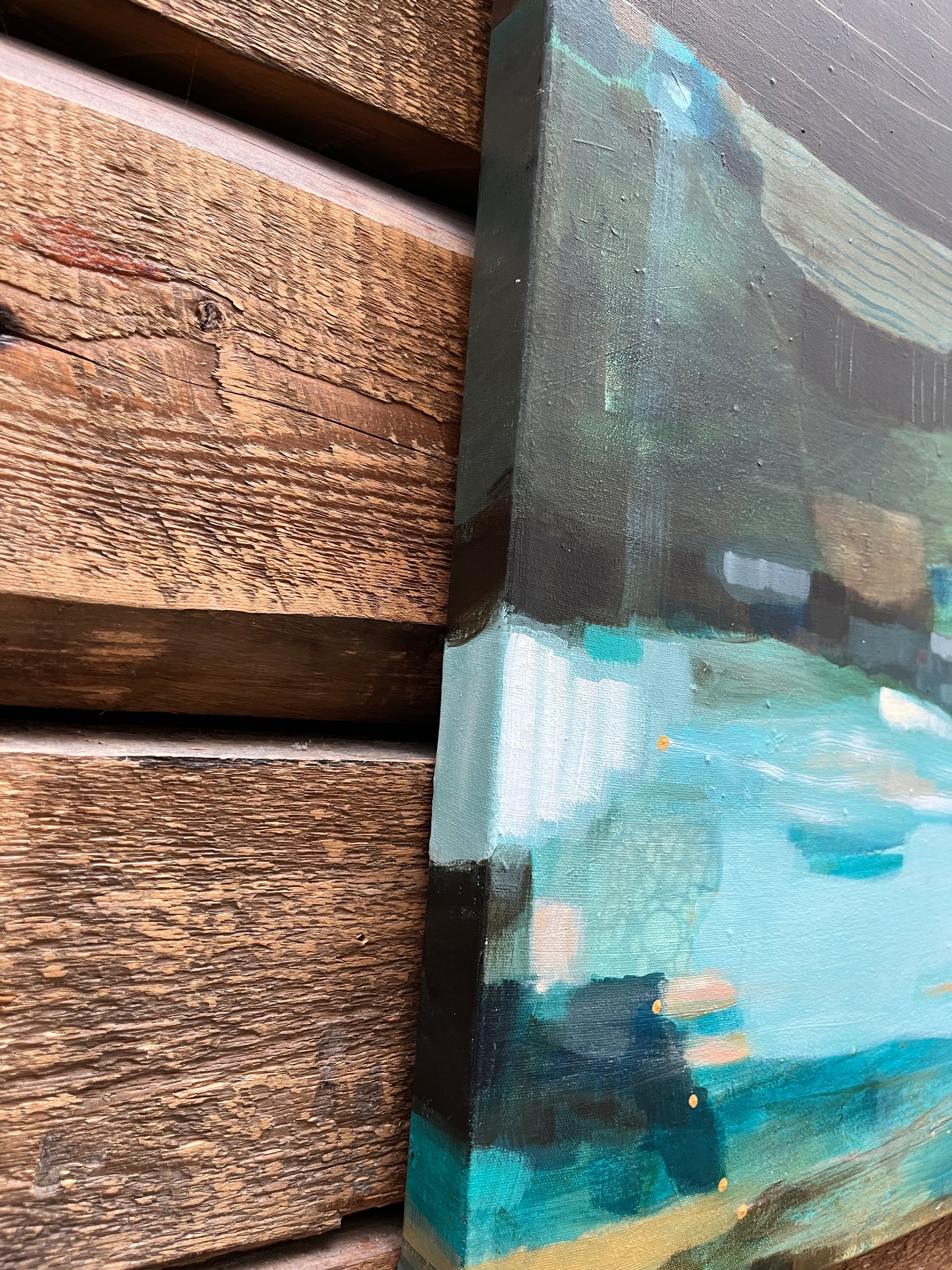 Rivage entrelacé - 36 x 36