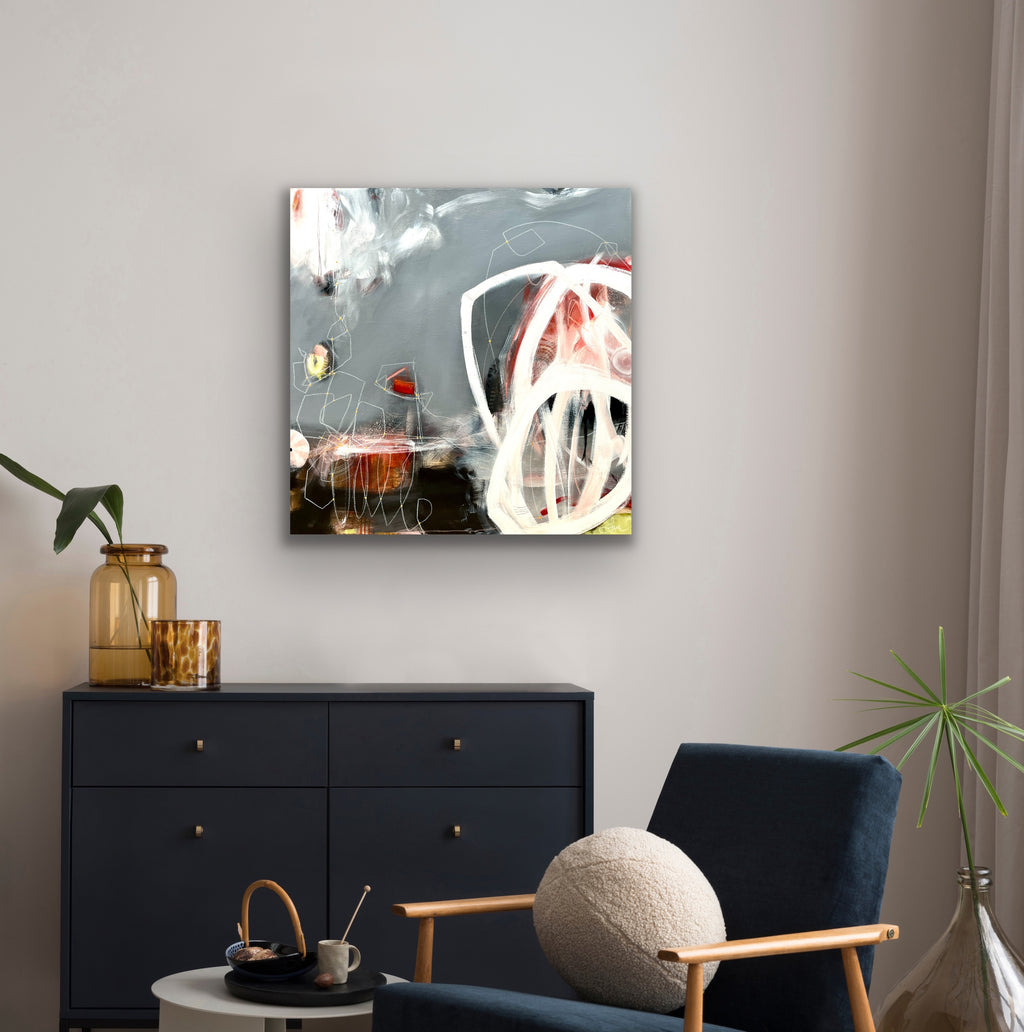 Entrelacé - 36" x 36 "