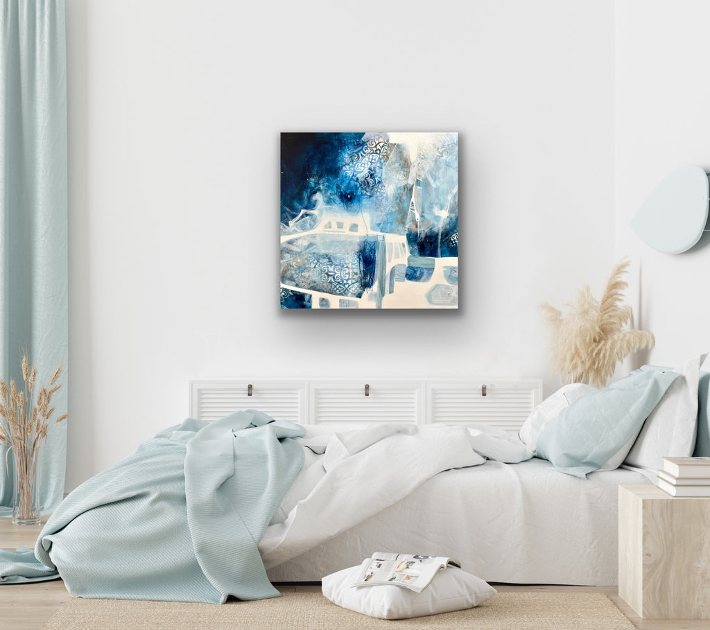 Go with the flow - 30" x 30"