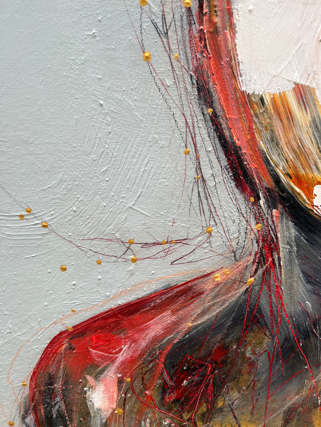 Le poid du silence - 30" x 24"