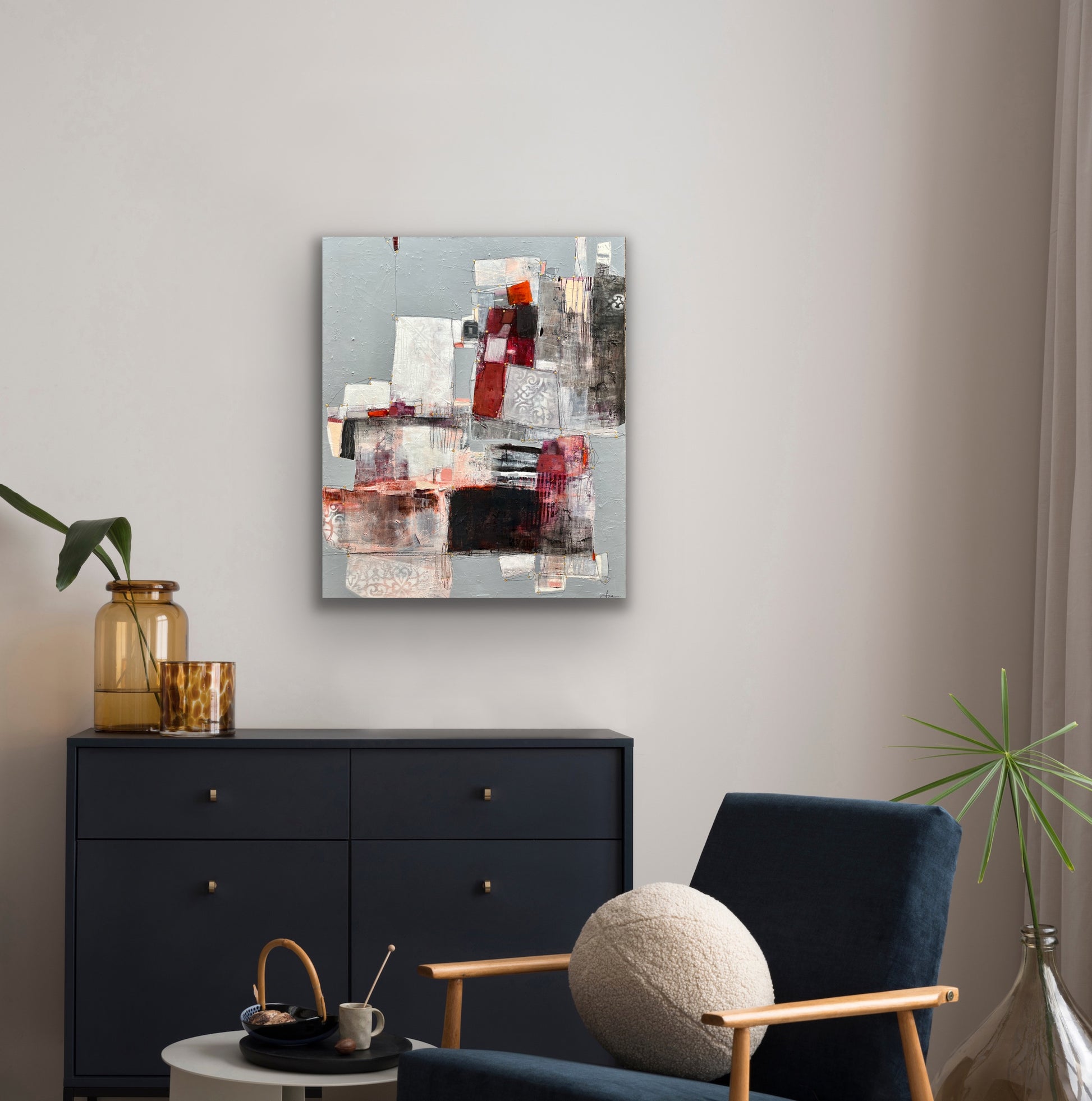 Main de fer dans un gant de velours - 36" x 30"