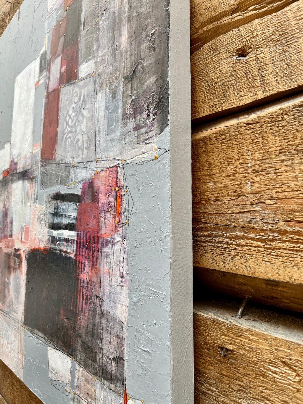 Main de fer dans un gant de velours - 36" x 30"