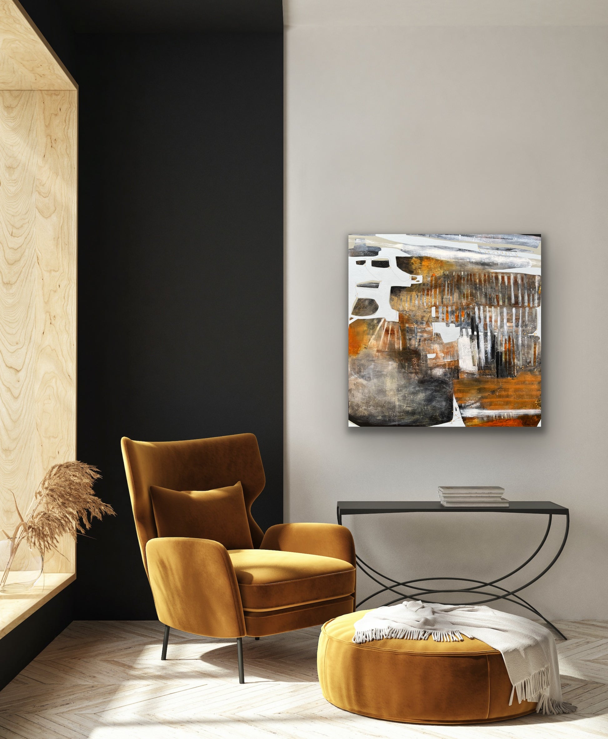 Inébranlable - 36" x 36"