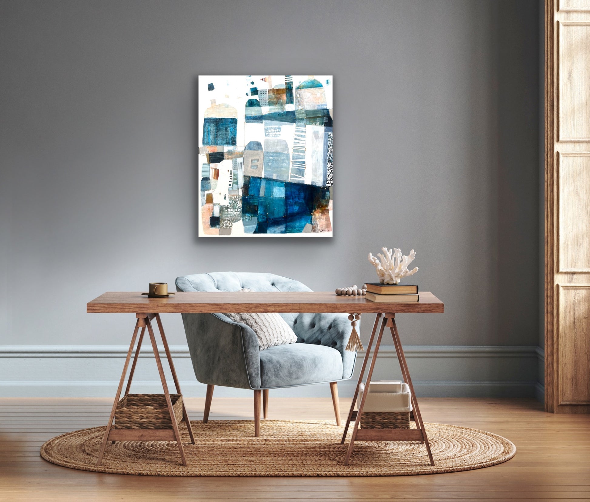 Microcosme - 36" x 30"