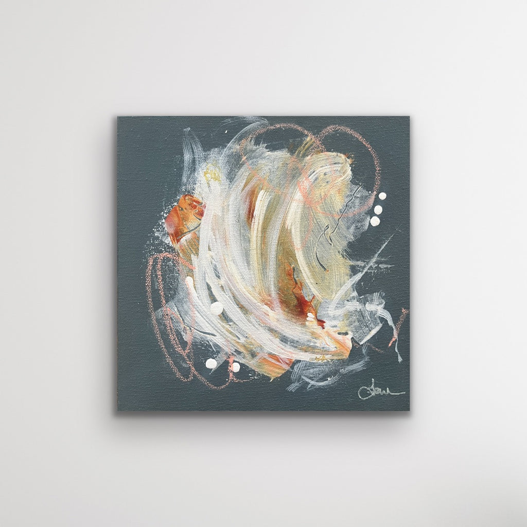 Cyclone de velours - 8" x 8"