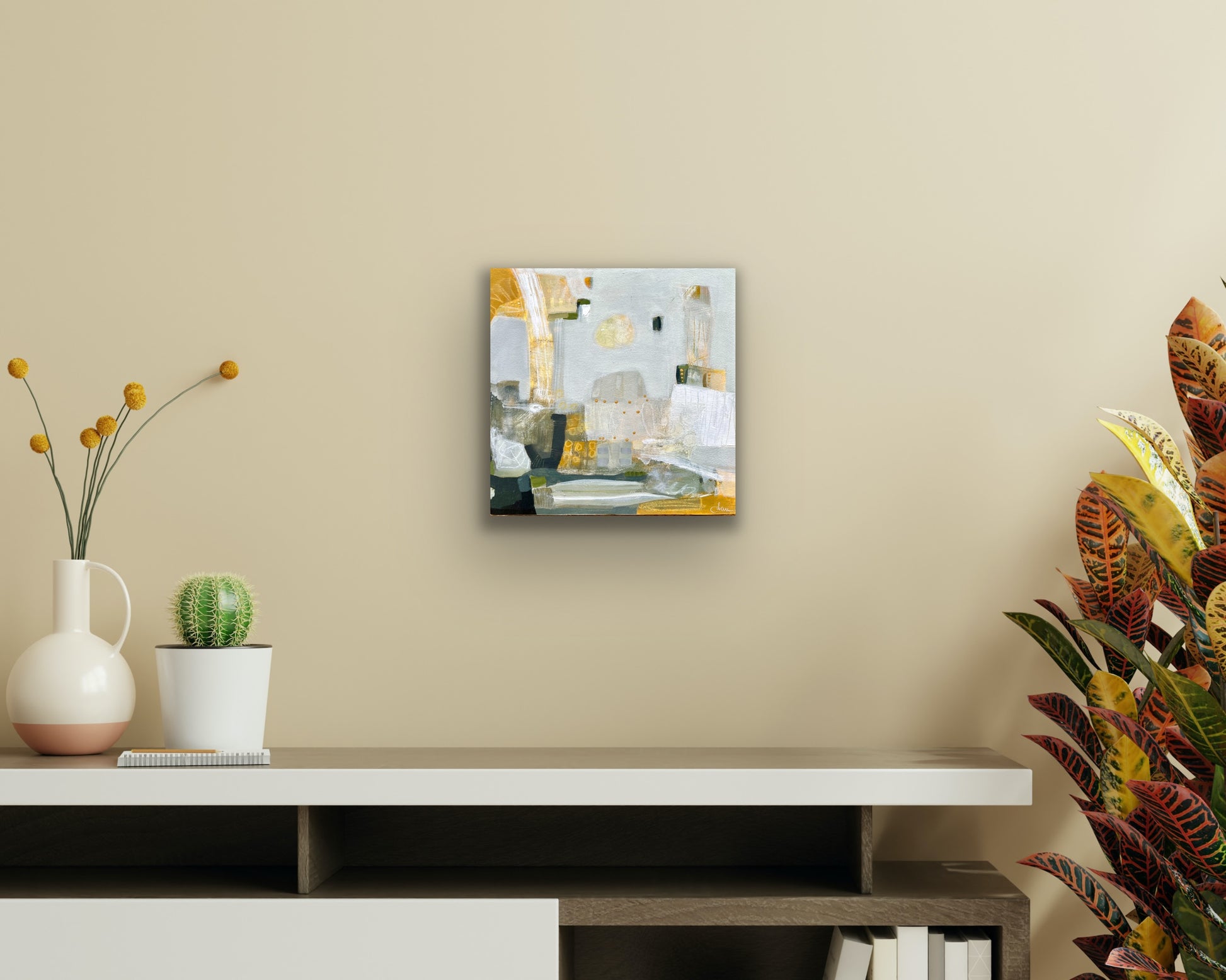 Bonheur matinal - 12" x 12"