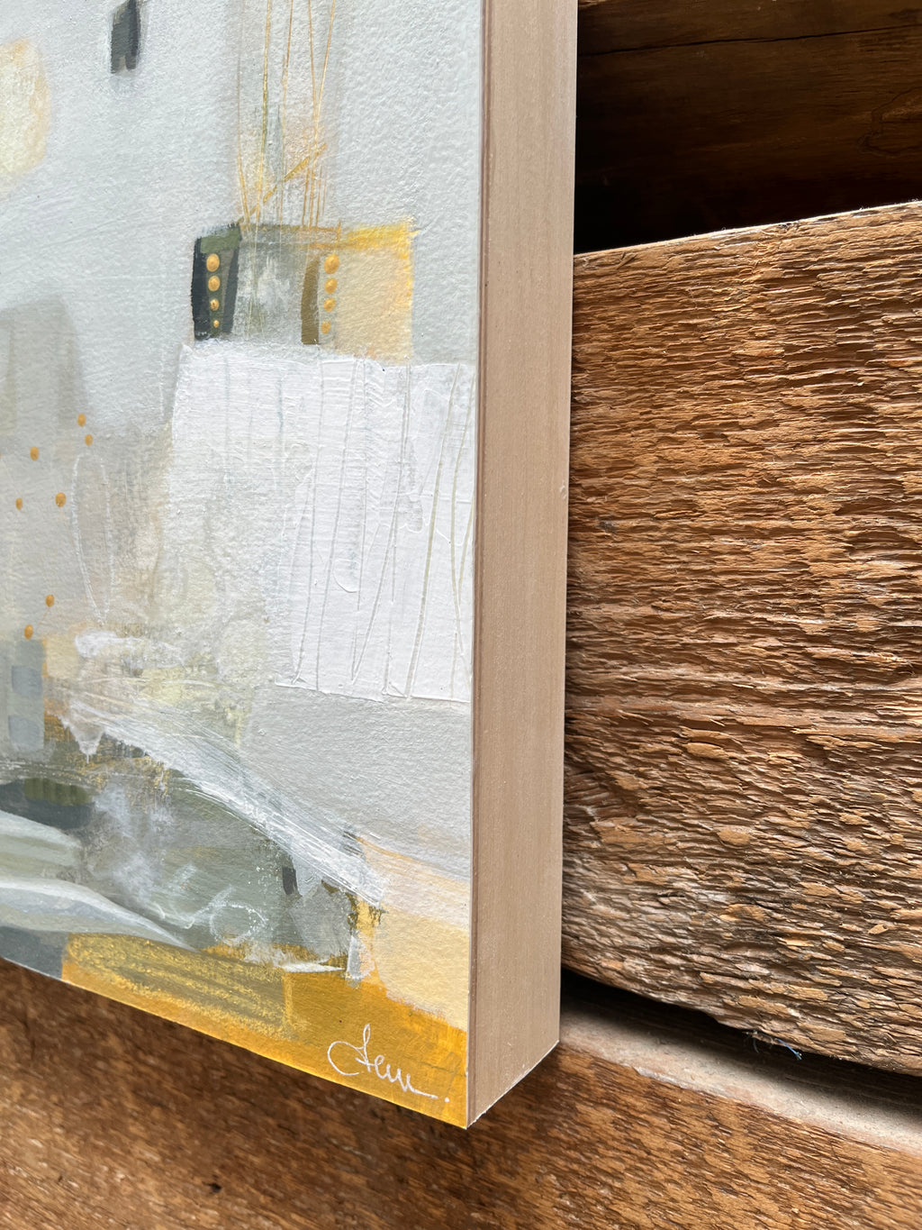 Bonheur matinal - 12" x 12"