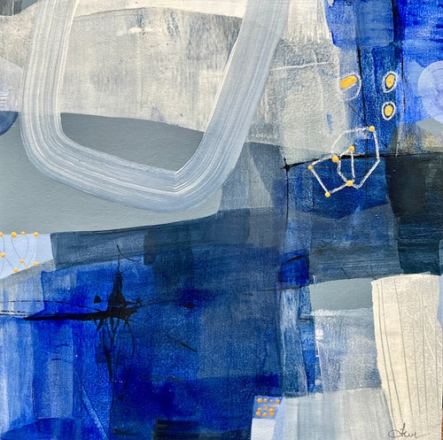 Blue Moon - 12" x 12"