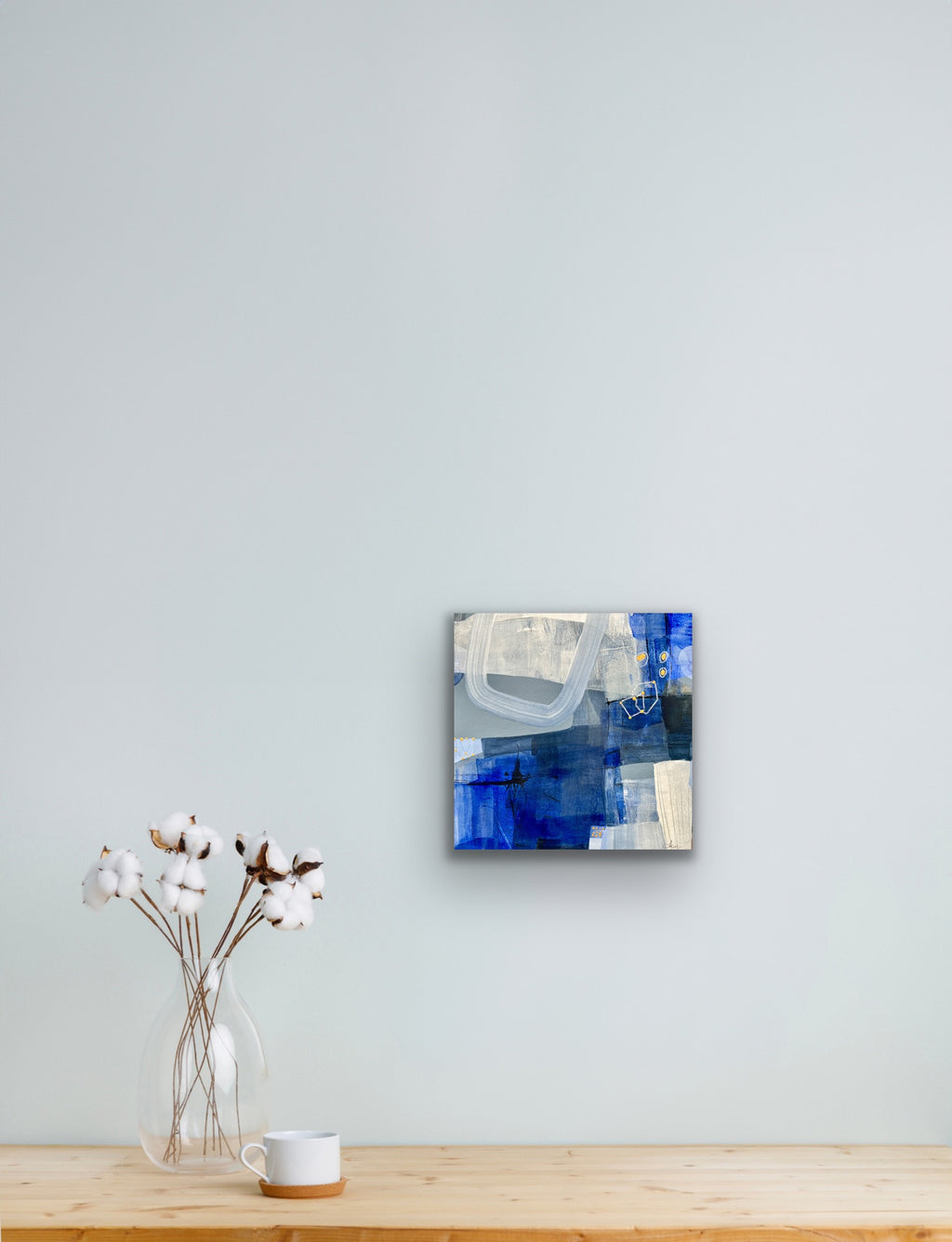 Blue Moon - 12" x 12"