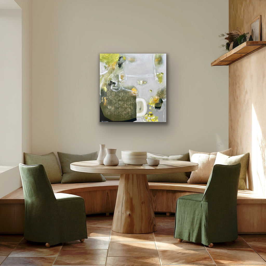 Hanging by a thread- 30" x 30"