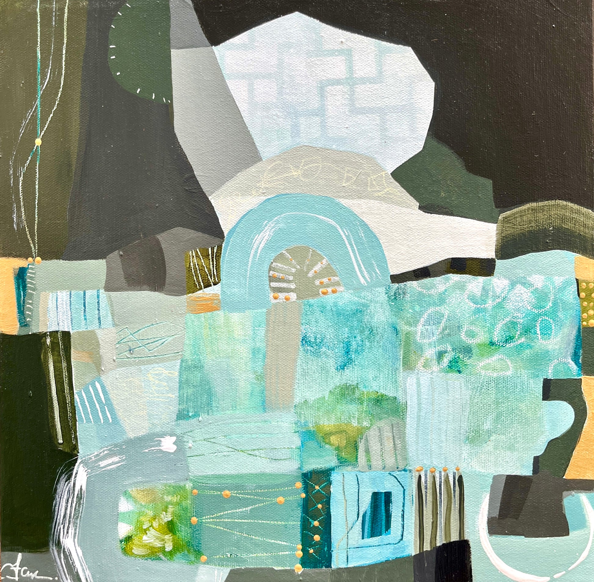 Saint-Laurent - 12" x 12"