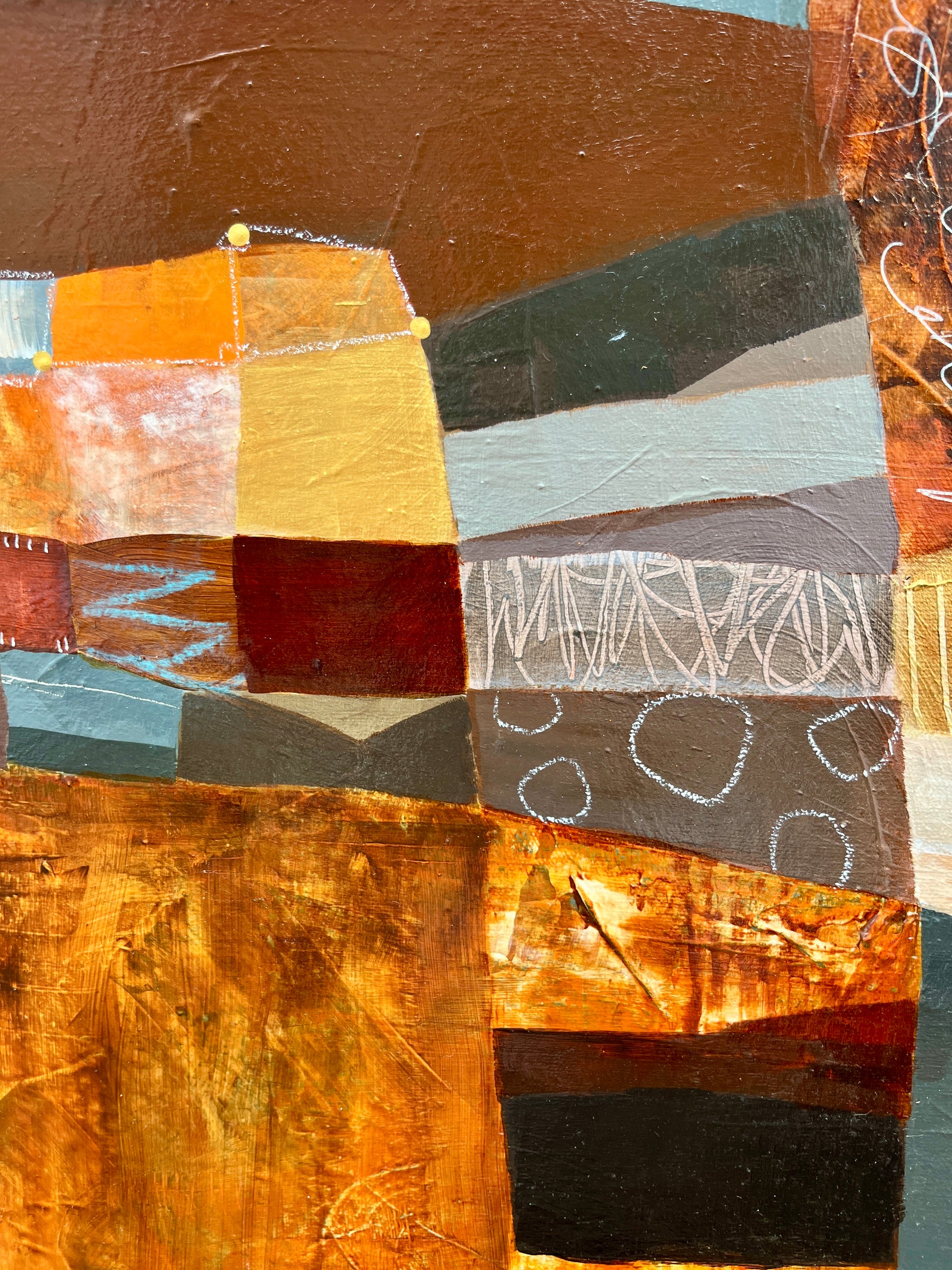 Là où les souvenirs demeurent - 40" x 40"