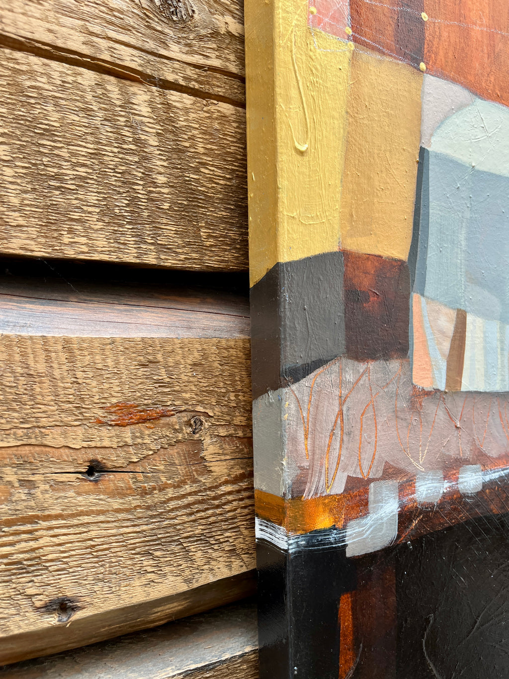 Là où les souvenirs demeurent - 40" x 40"