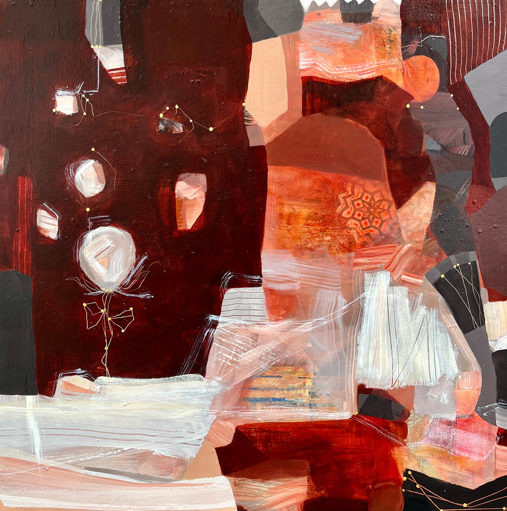 Chaos fertile - 24" x24"