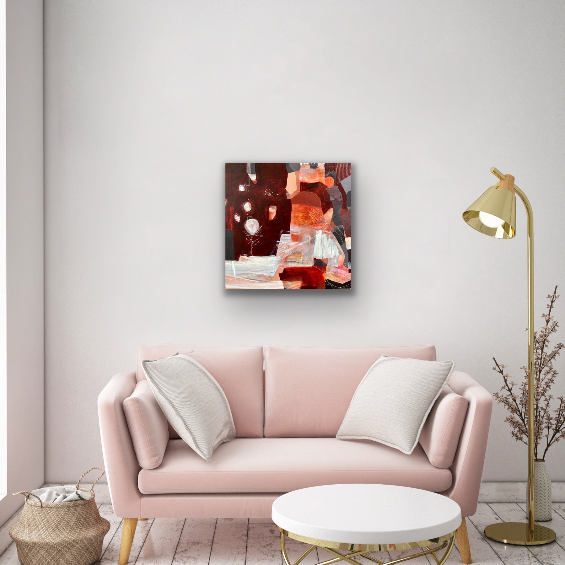 Chaos fertile - 24" x24"