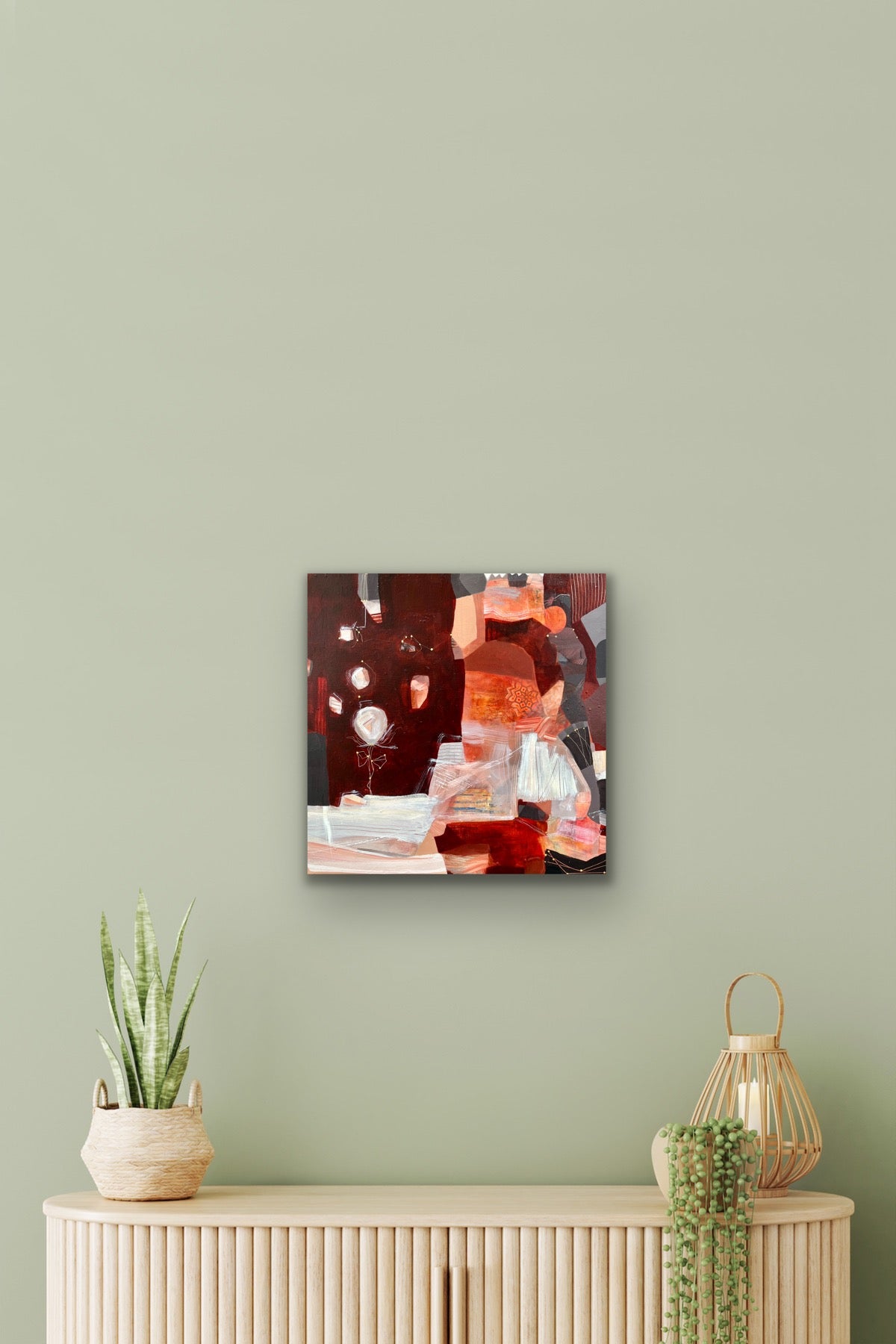 Chaos fertile - 24" x24"