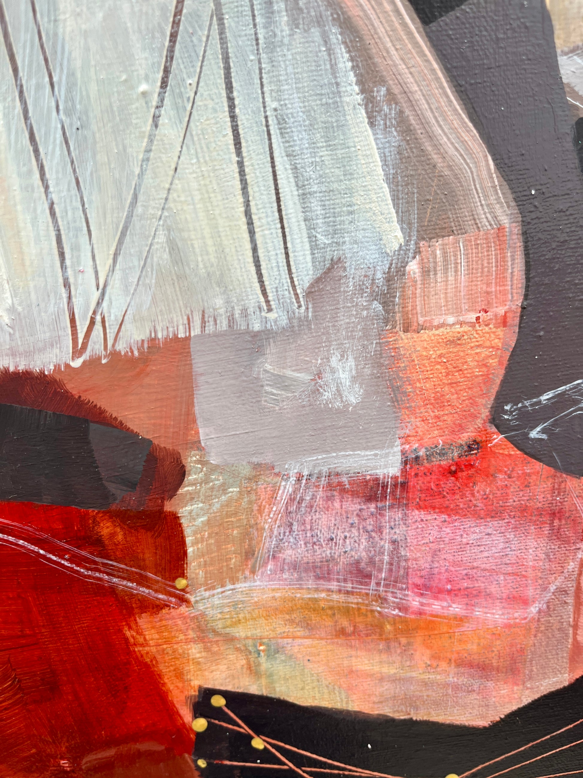 Chaos fertile - 24" x24"