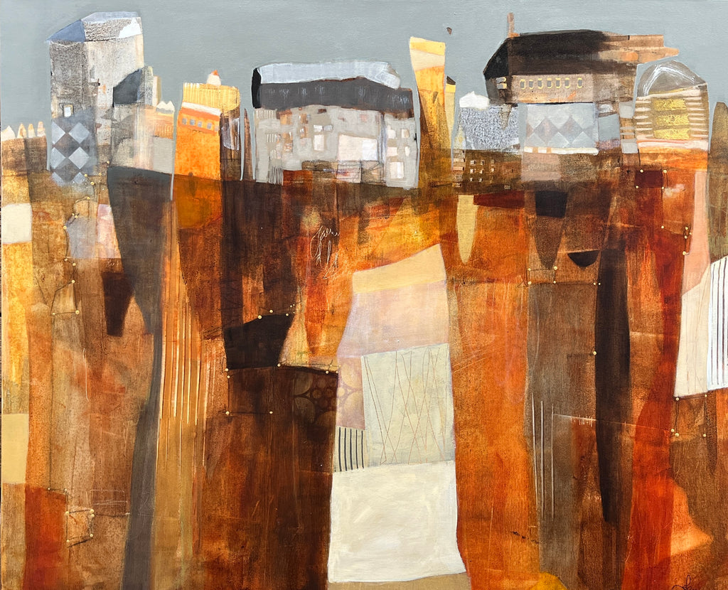 Sous la surface - 30" x 36"