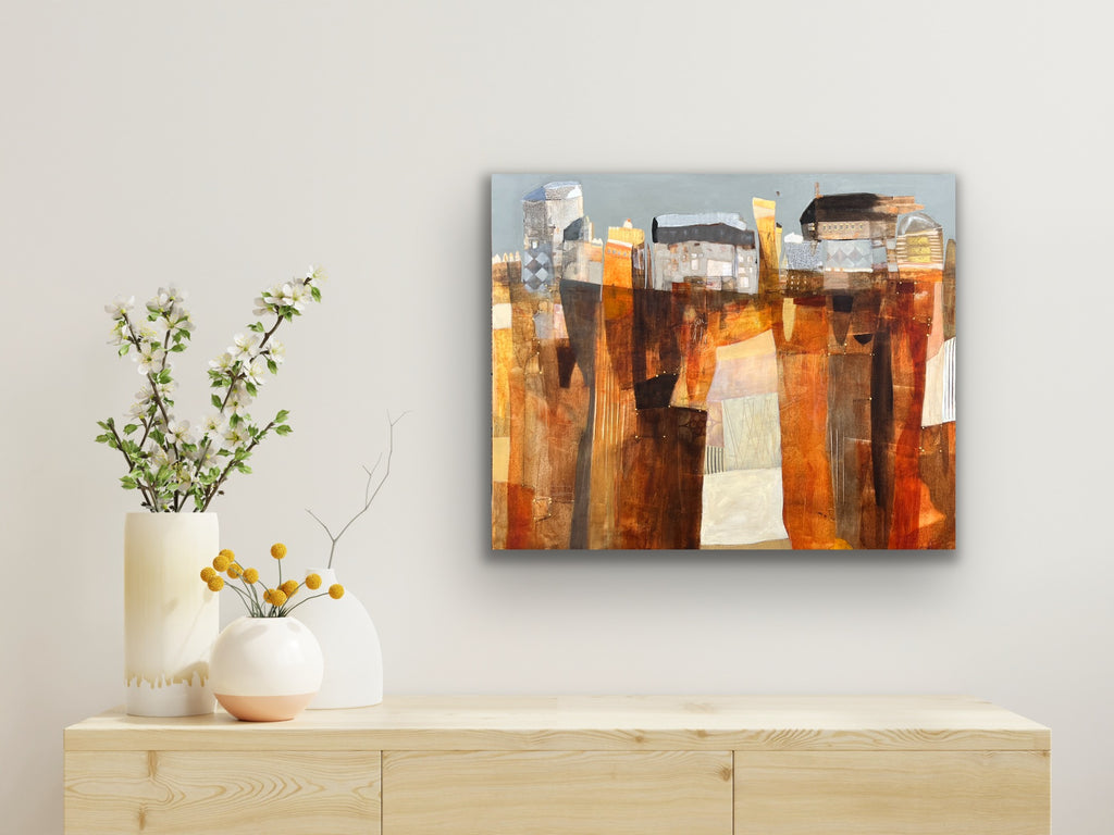 Sous la surface - 30" x 36"