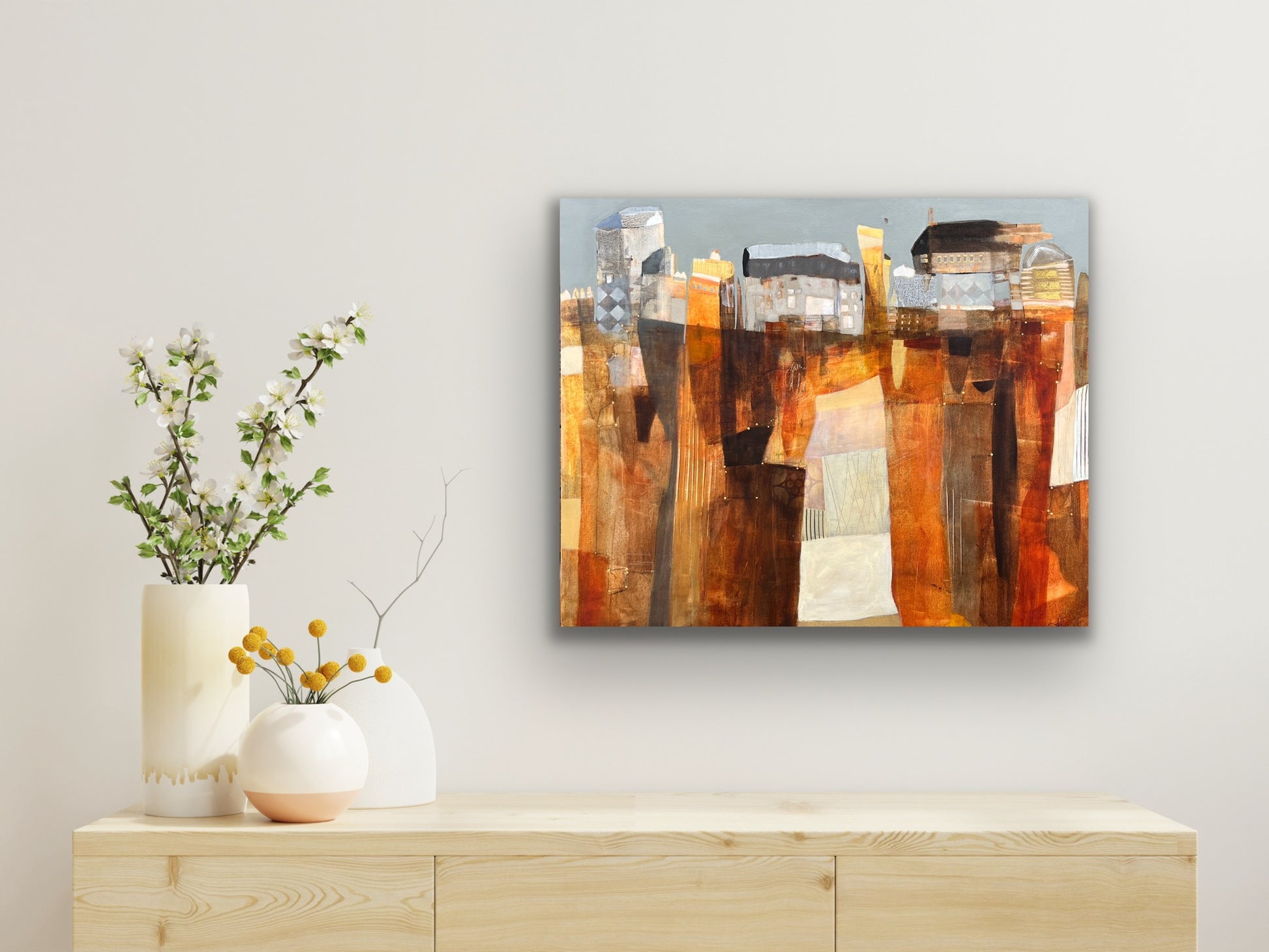 Sous la surface - 30" x 36"