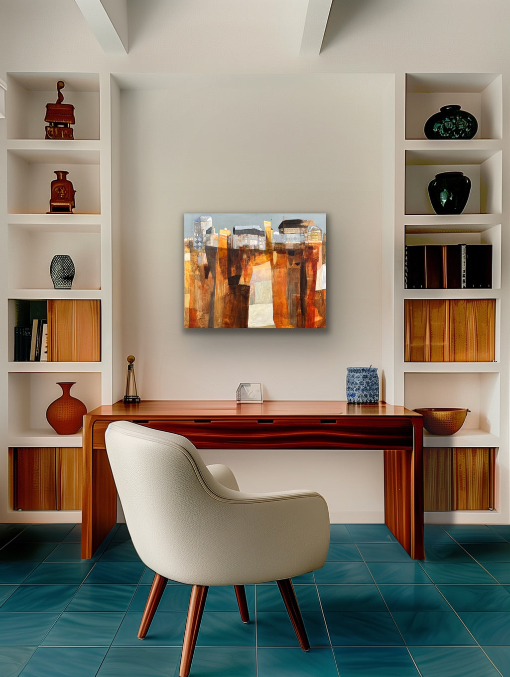 Sous la surface - 30" x 36"