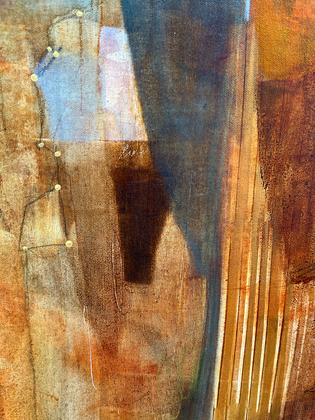 Sous la surface - 30" x 36"