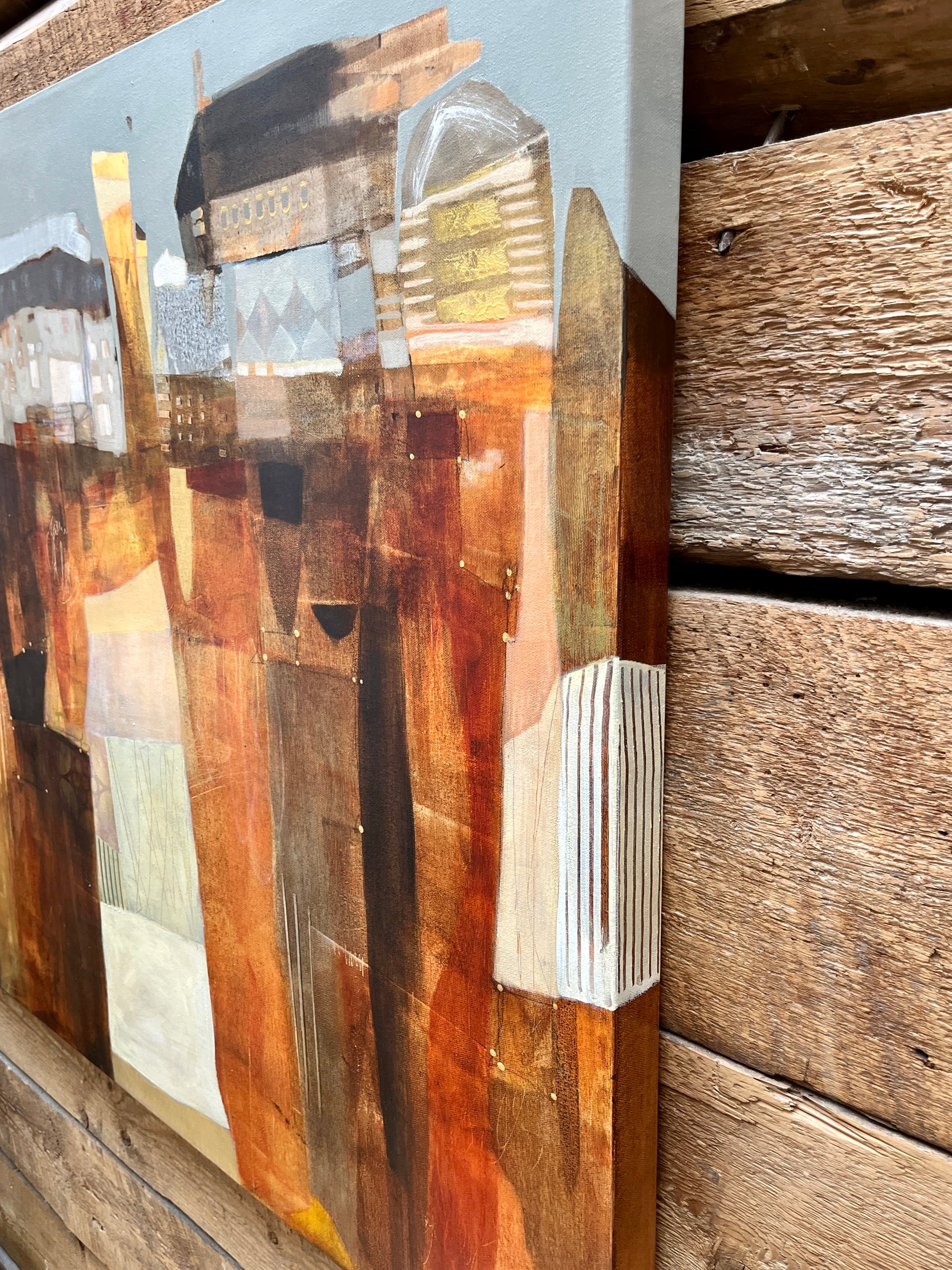 Sous la surface - 30" x 36"