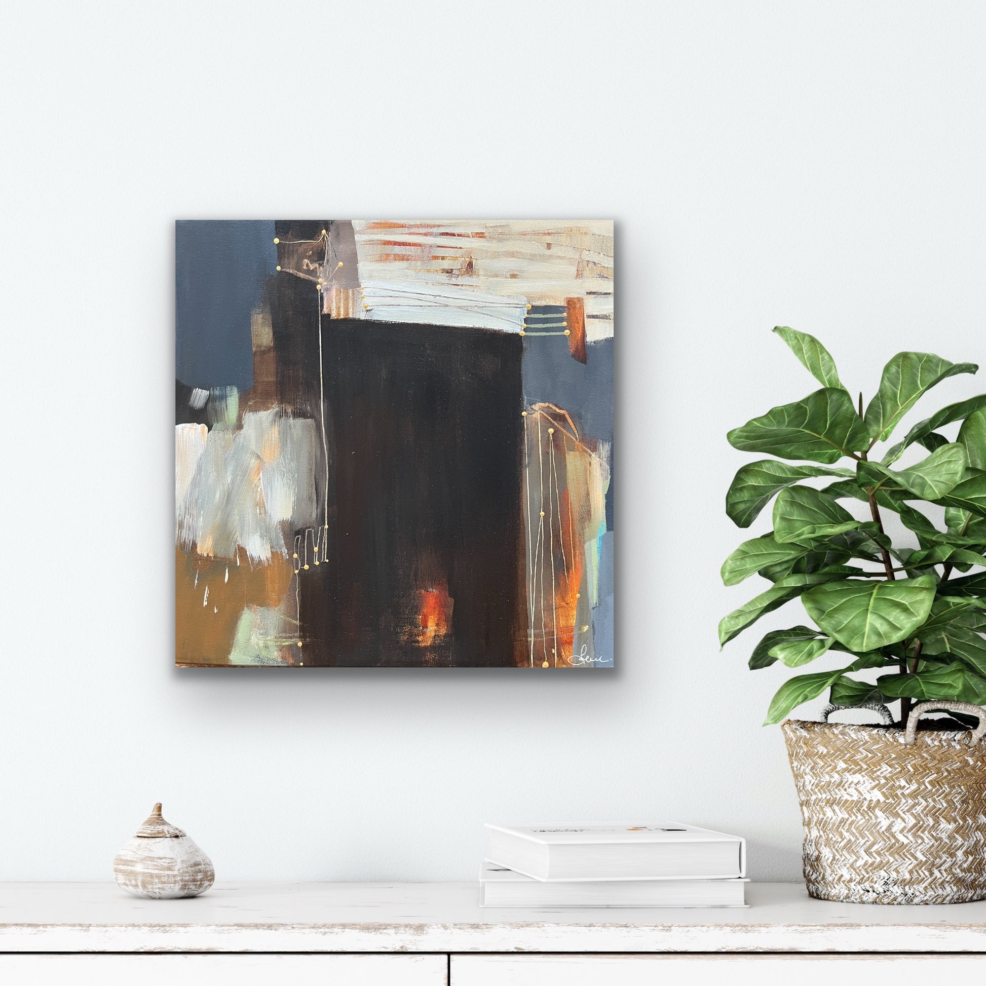 Tourner autour du pot - 16" x 16"