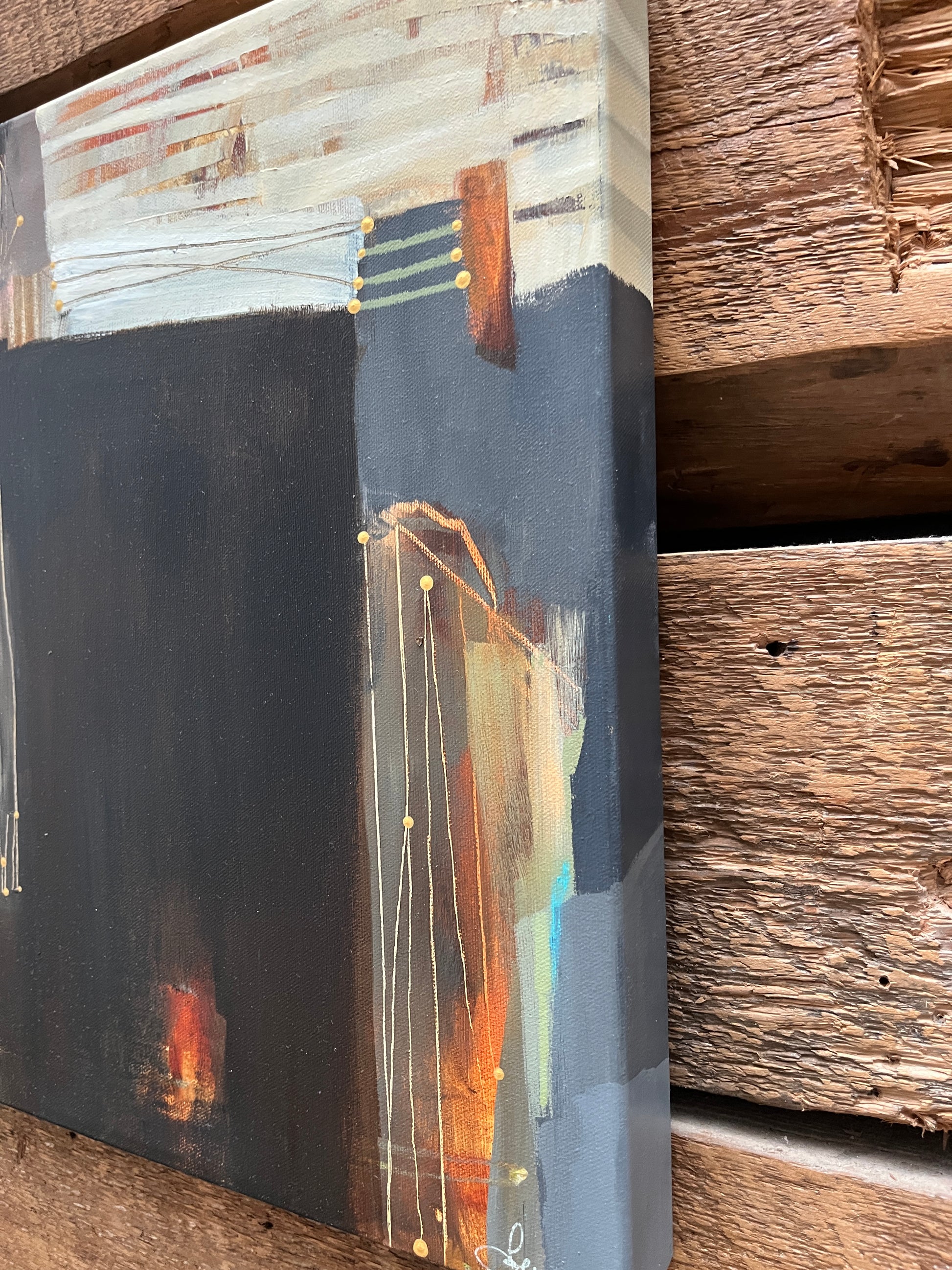 Tourner autour du pot - 16" x 16"