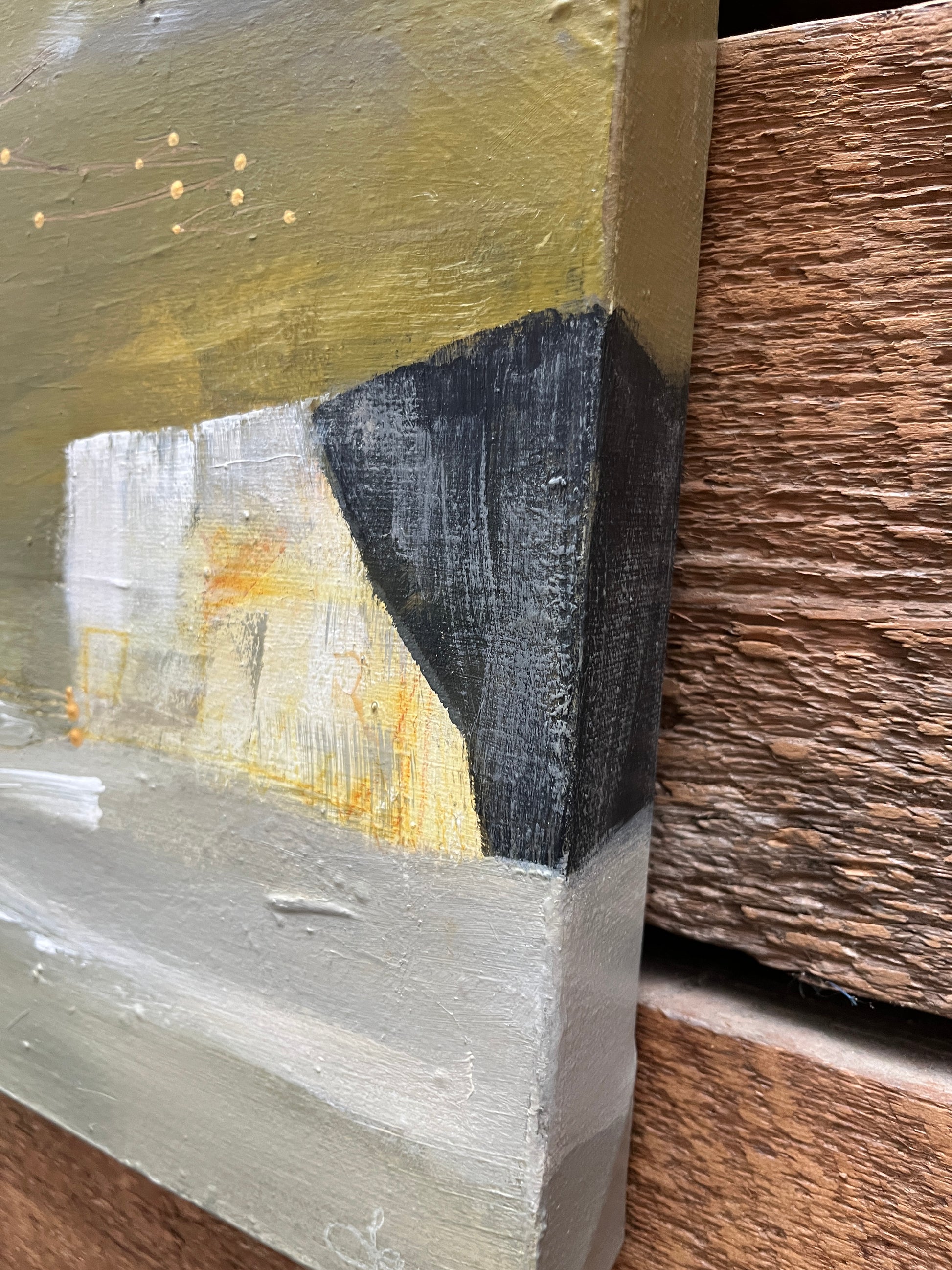 Solide comme le roc - 14" x 14"