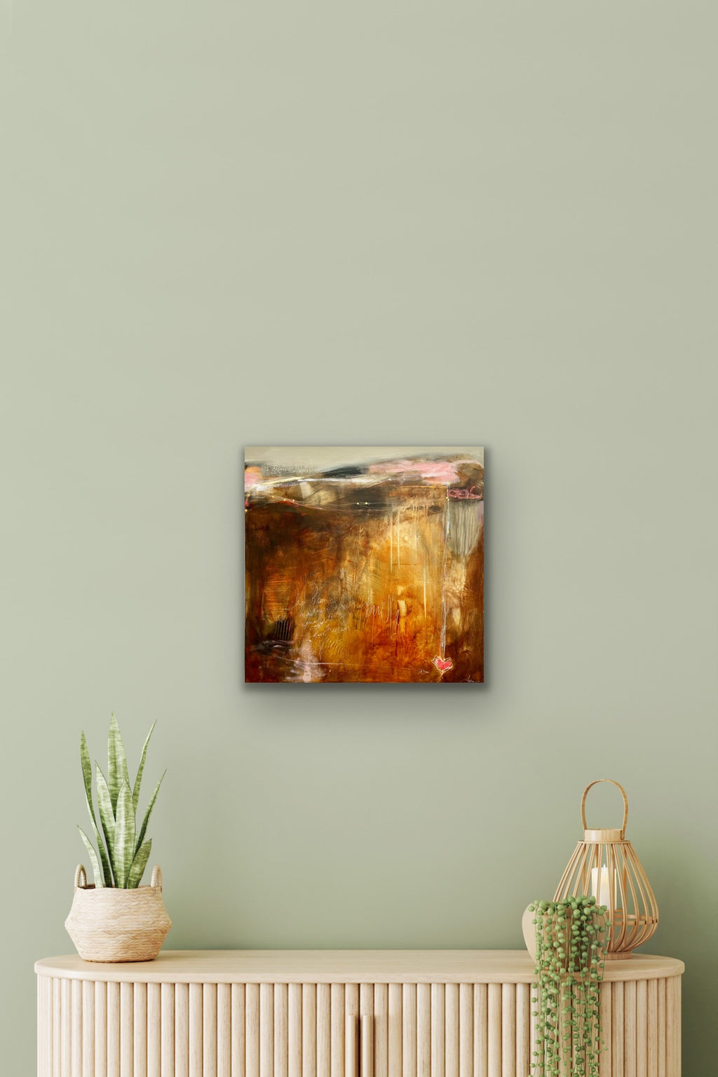 Save my broken heart - 24" x 24"