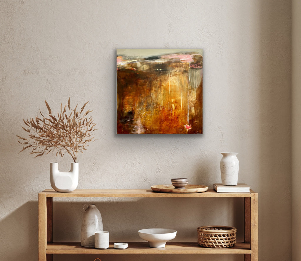 Save my broken heart - 24" x 24"