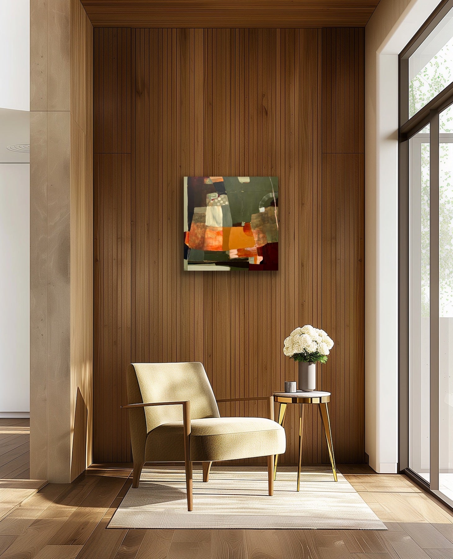 Je me souviens 1975 - 30" x 30"