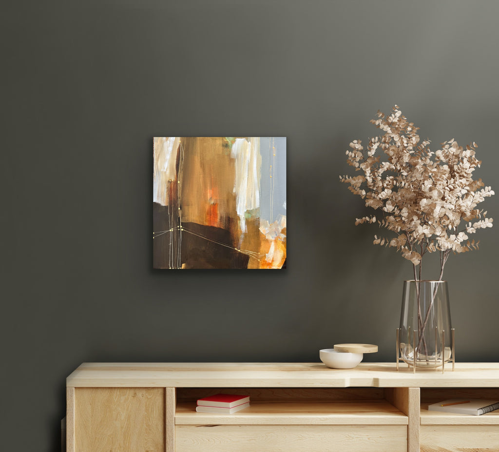 Tiré par les ficelles - 16" x 16"