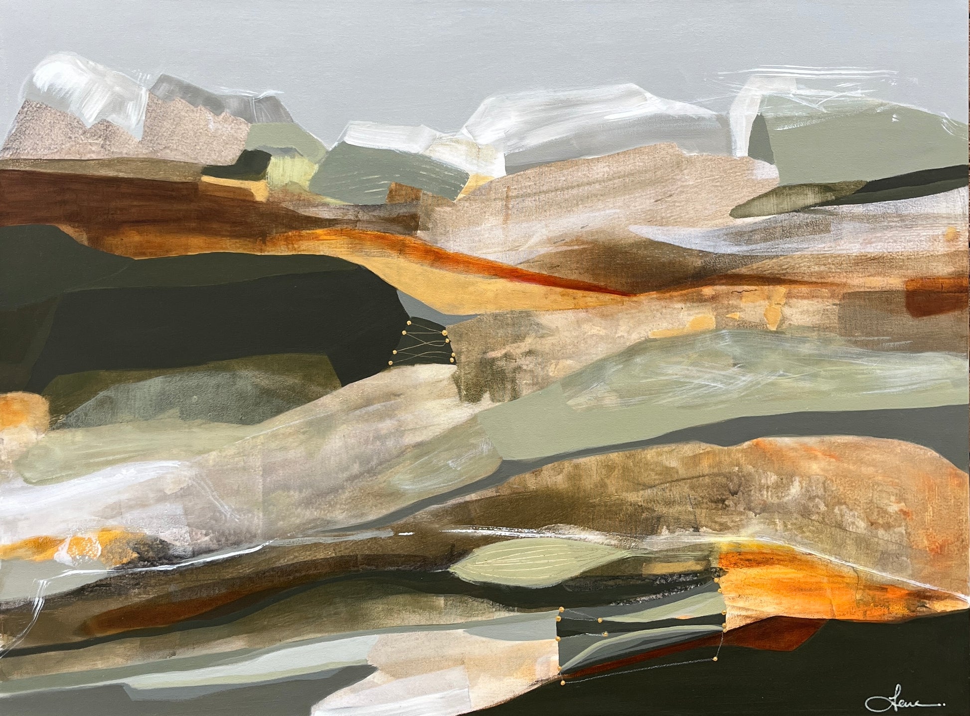 Going home - 30" x 40"