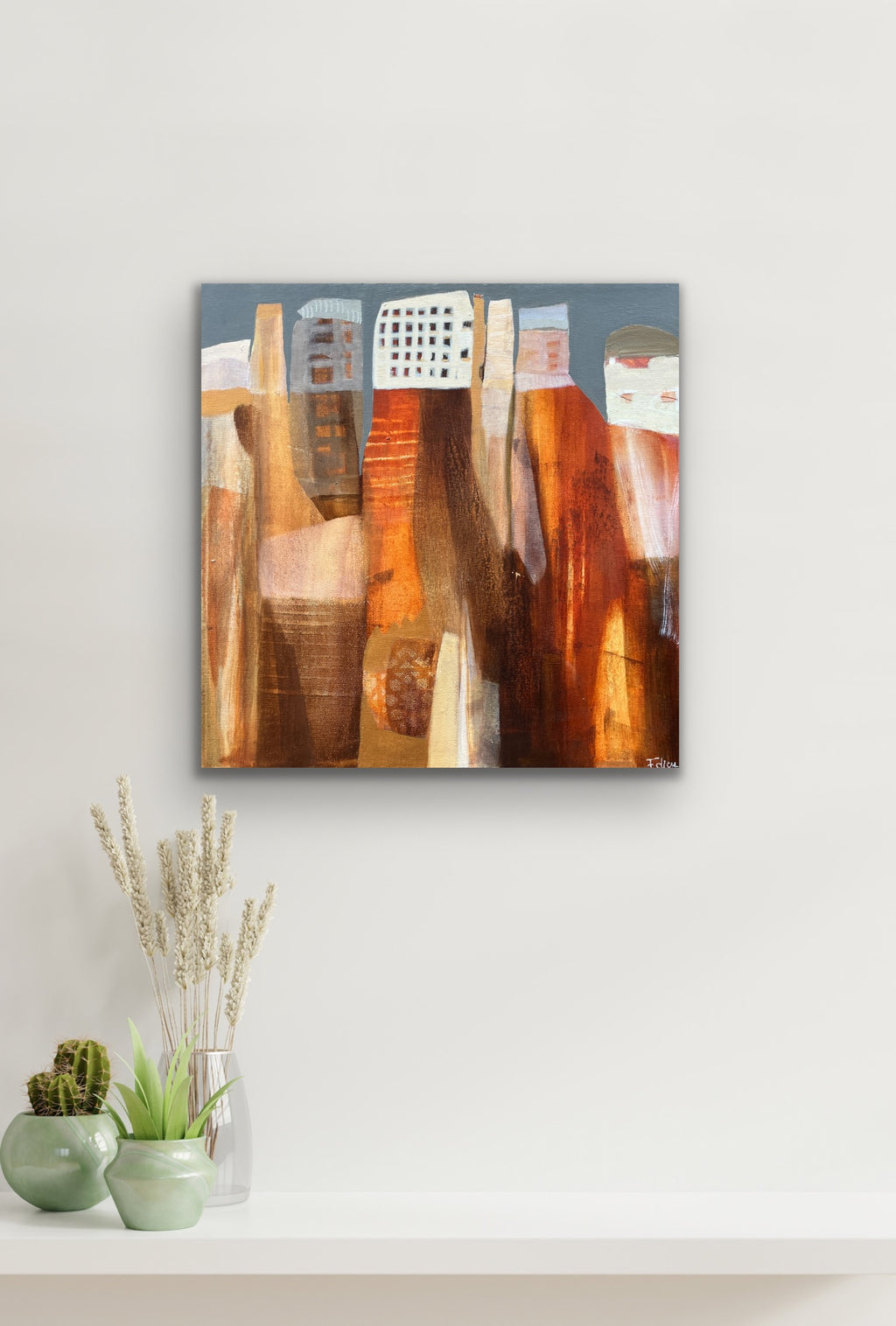 Sous la surface 2 - 16" x 16"
