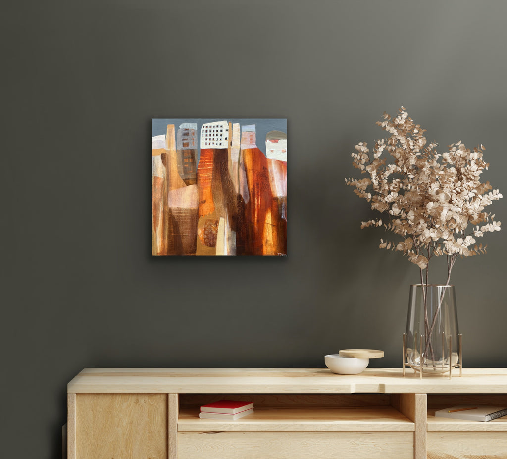 Sous la surface 2 - 16" x 16"