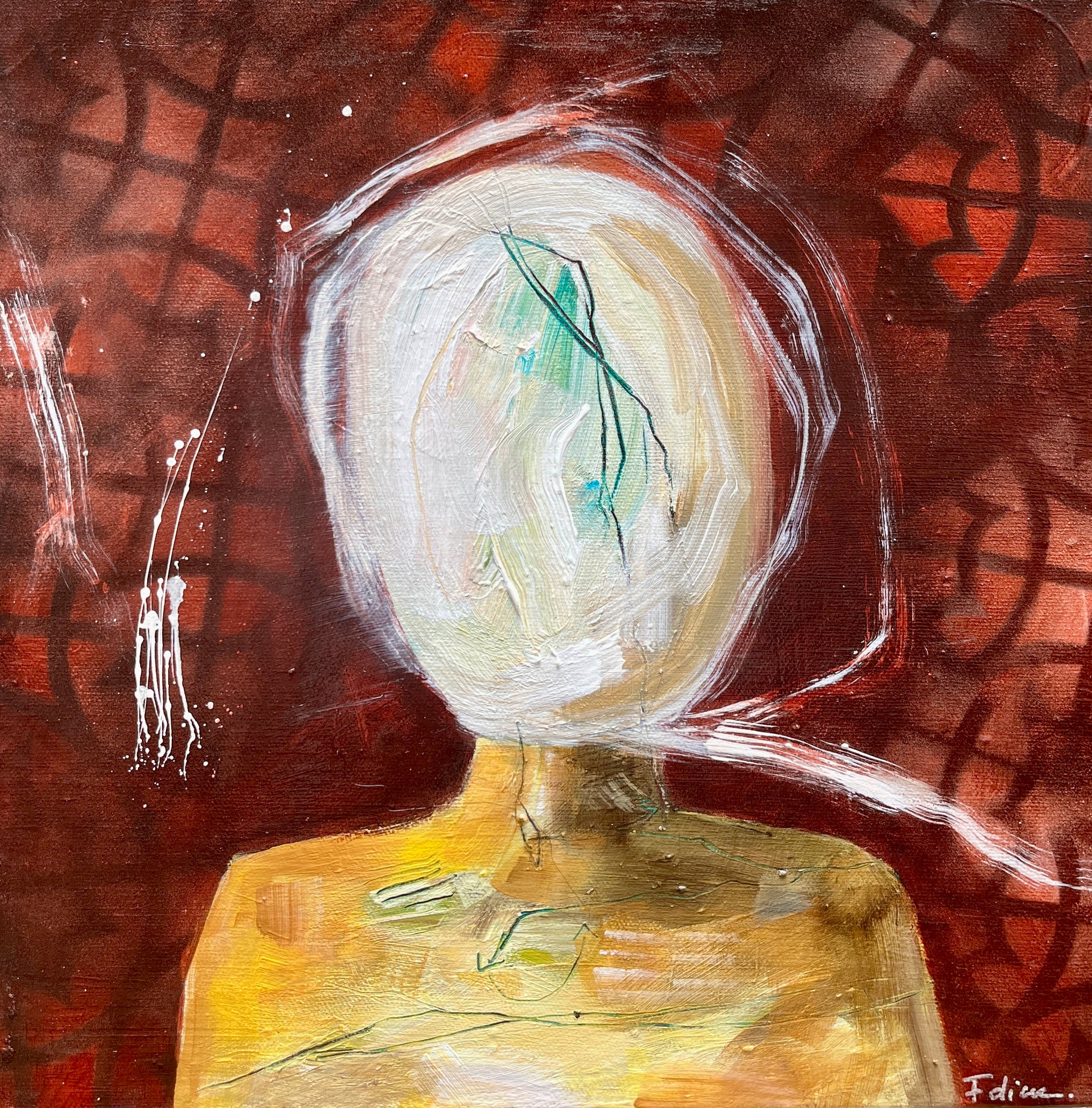 "Lâche prise !  " - 12 x 12