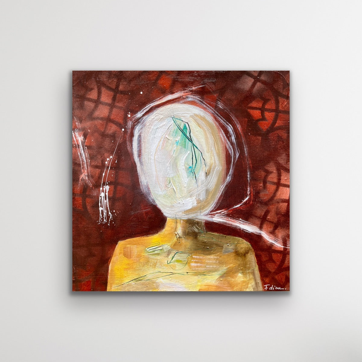 "Lâche prise !  " - 12 x 12